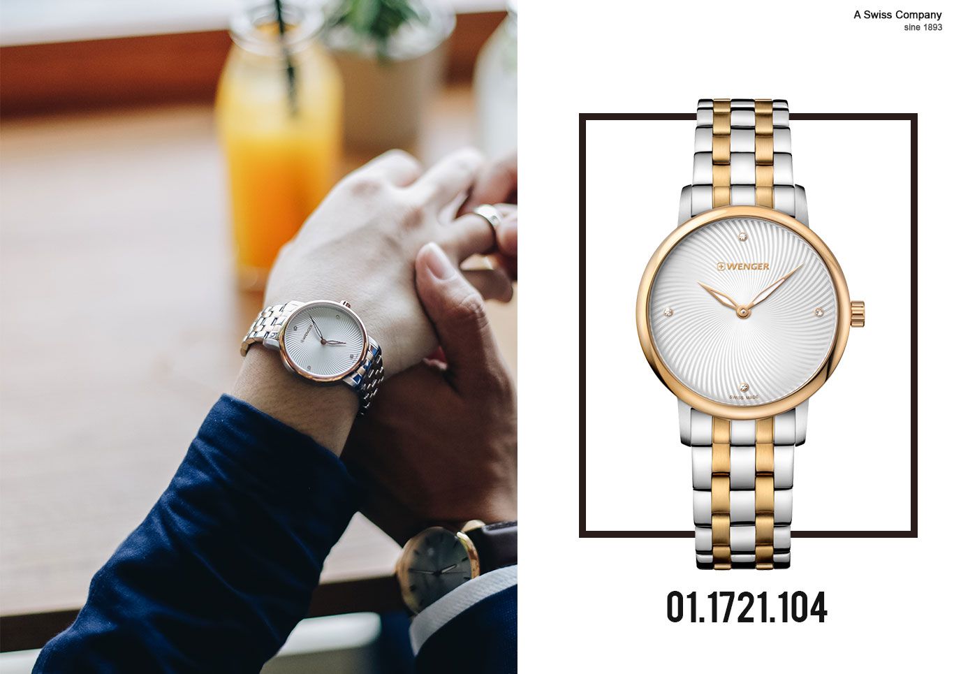 Đồng hồ Wenger 01.1721.104 13 01.1721.104