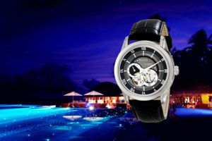 Đồng hồ Bulova crystal 96A135 lộ máy