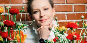 Đồng hồ Rado nữ True Thinline Colour