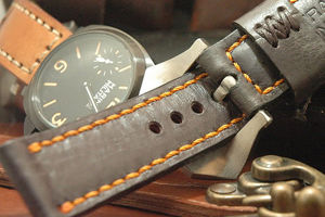 Dây da đồng hồ nhập khẩu cổ điển