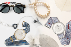 đồng hồ dây vải nữ colonna