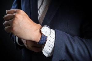 đồng hồ nam dây vải