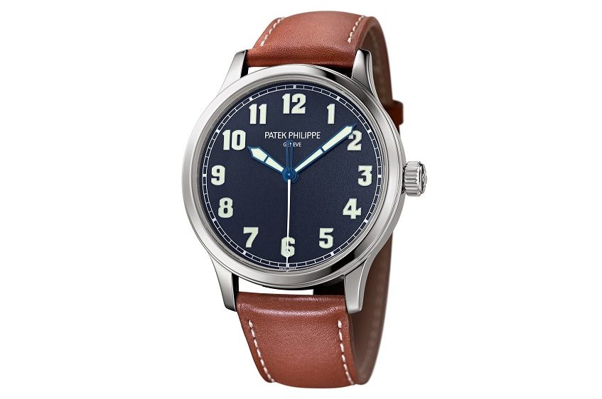 Patek Philippe ra mắt phiên bản mới dùng dây da đồng hồ trơn
