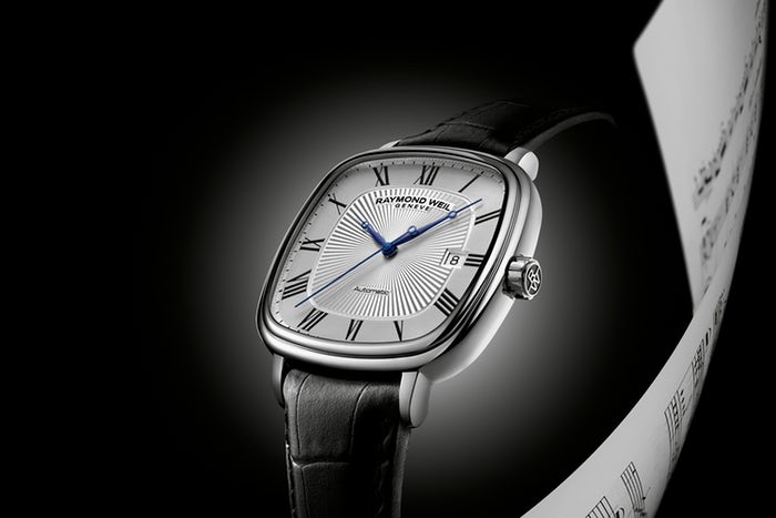 đồng hồ Raymond Weil mặt vuông Maestro