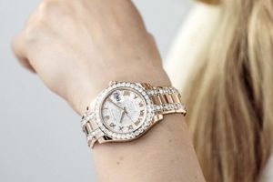 Pearlmaster chiếc đồng hồ Rolex đính kim cương đẹp mê hồn