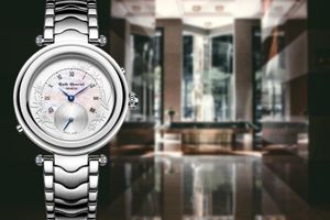 đồng hồ quartz nữ emile chouriet đẹp