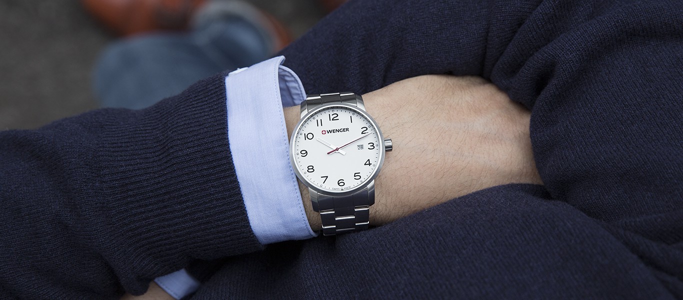 đồng hồ quartz nam Wenger