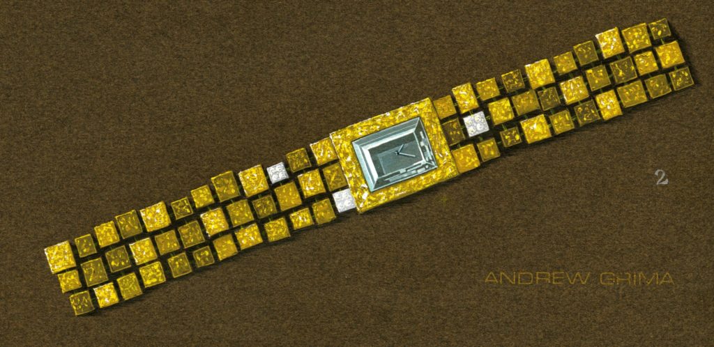 Kết quả bán đấu giá đồng hồ đá quý Andrew Grima tại boutique Bonham 5 dong ho carre