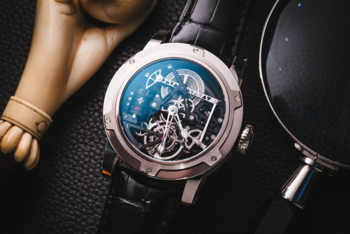 đồng hồ louis moinet black gold derrick