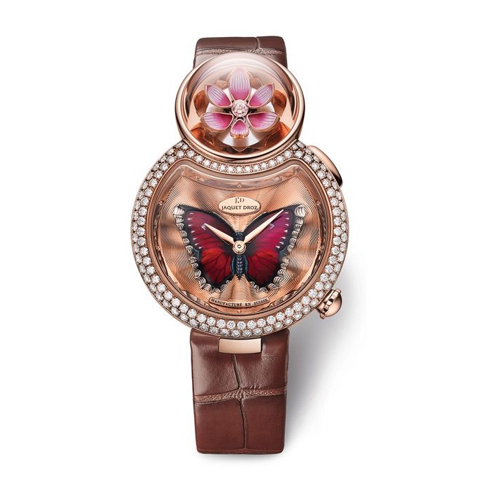 Tuyệt sắc vòng hoa Jaquet Droz trên cổ tay của các quý cô 4 đồng hồ jacquet droz 2015