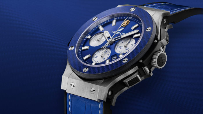 Hublot ra mắt Big Bang Chealsea FC: Các fan của Chelsea mau bơi vào đây!!! 2 đồng hồ hublot big bang chelsea fc 1