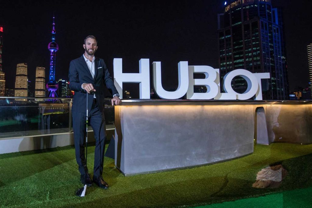 “Tân binh” Big Bang Unico Golf – Đồng hồ Thụy Sỹ dành riêng cho golf thủ 3 Dustin Johnson đồng hành cùng hãng Hublot