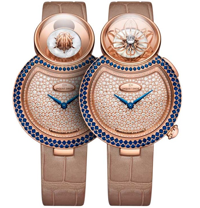 Tuyệt sắc vòng hoa Jaquet Droz trên cổ tay của các quý cô 1 đồng hồ jacquet droz