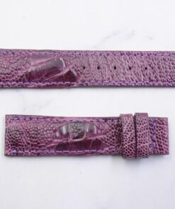 Dây da đà điểu đồng hồ - Màu tím nhạtDây da đà điểu đồng hồ - Màu tím nhạt