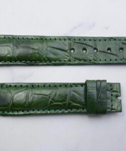 Dây da cá sấu đồng hồ - Màu xanh rêuDây da cá sấu đồng hồ - Màu xanh rêu