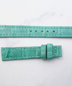 Đồng hồ dây da cá sấu - Màu xanh ngọcĐồng hồ dây da cá sấu - Màu xanh ngọc