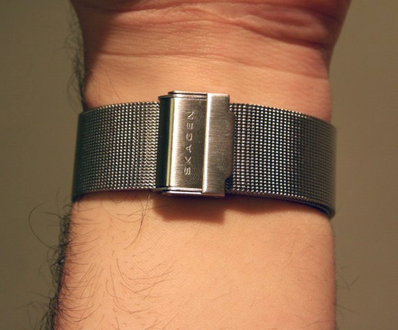 skagen 355xlssb steel strap