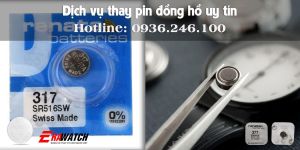 Thay pin đồng hồ chính hãng