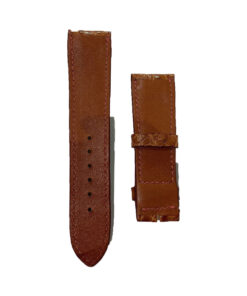 Dây Đồng Hồ Da Cá Sấu Thật Màu Nâu Size 20 - 22MM - CS004