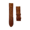 Dây Đồng Hồ Da Cá Sấu Thật Màu Nâu Size 20 - 22MM - CS004