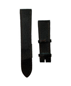 Dây Đồng Hồ Da Bò Thật Màu Đen Size 20 - 22MM - BN008