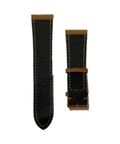 Dây Đồng Hồ Da Bò Thật Màu Đen Chỉ Vàng Size 20 - 22MM - BN003Dây Đồng Hồ Da Bò Thật Màu Đen Chỉ Vàng Size 20 - 22MM - BN003