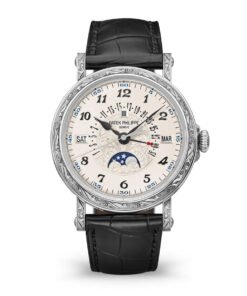 Patek Philippe Grand Complications Engraved Perpetual Calendar 5160/500G-001Patek Philippe Grand Complications Engraved Perpetual Calendar 5160/500G-001