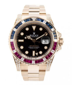 Rolex Everose GMT-Master II 126755SARU bk Oyster Bracelet 40Rolex Everose GMT-Master II 126755SARU bk Oyster Bracelet 40