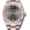 Đồng Hồ Rolex 126201 dkrdr69o Datejust 36 Steel and Pink Gold - Domed Bezel - Oyster 2 Đồng Hồ Rolex 126201 dkrdr69o Datejust 36 Steel and Pink Gold - Domed Bezel - Oyster