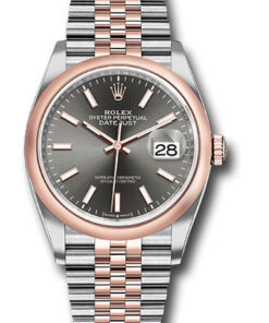 Đồng Hồ Rolex 126201 dkrij - Datejust 36 Steel and Pink Gold - Domed Bezel - JubileeĐồng Hồ Rolex 126201 dkrij - Datejust 36 Steel and Pink Gold - Domed Bezel - Jubilee