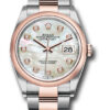 Đồng Hồ Rolex 126201 mdo Datejust 36 Steel and Pink Gold - Domed Bezel - Oyster 1 Đồng Hồ Rolex 126201 mdo Datejust 36 Steel and Pink Gold - Domed Bezel - Oyster