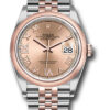 Đồng Hồ Rolex 126201 rdr69j - Datejust 36 Steel and Pink Gold - Domed Bezel - JubileeĐồng Hồ Rolex 126201 rdr69j - Datejust 36 Steel and Pink Gold - Domed Bezel - Jubilee