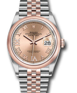 Đồng Hồ Rolex 126201 rdr69j - Datejust 36 Steel and Pink Gold - Domed Bezel - JubileeĐồng Hồ Rolex 126201 rdr69j - Datejust 36 Steel and Pink Gold - Domed Bezel - Jubilee