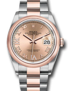 Đồng Hồ Rolex 126201 rdr69o Datejust 36 Steel and Pink Gold - Domed Bezel - OysterĐồng Hồ Rolex 126201 rdr69o Datejust 36 Steel and Pink Gold - Domed Bezel - Oyster