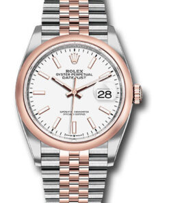 Đồng Hồ Rolex 126201 wij - Datejust 36 Steel and Pink Gold - Domed Bezel - JubileeĐồng Hồ Rolex 126201 wij - Datejust 36 Steel and Pink Gold - Domed Bezel - Jubilee