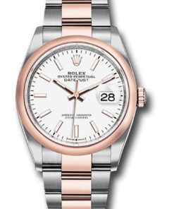 Đồng Hồ Rolex 126201 wio Datejust 36 Steel and Pink Gold - Domed Bezel - OysterĐồng Hồ Rolex 126201 wio Datejust 36 Steel and Pink Gold - Domed Bezel - Oyster