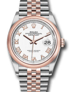 Đồng Hồ Rolex 126201 wrj - Datejust 36 Steel and Pink Gold - Domed Bezel - JubileeĐồng Hồ Rolex 126201 wrj - Datejust 36 Steel and Pink Gold - Domed Bezel - Jubilee