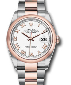 Đồng Hồ Rolex 126201 wro Datejust 36 Steel and Pink Gold - Domed Bezel - OysterĐồng Hồ Rolex 126201 wro Datejust 36 Steel and Pink Gold - Domed Bezel - Oyster