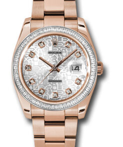 Đồng Hồ Rolex 116285BBR sjdo - Datejust 36 Everose Gold - Diamond Bezel - OysterĐồng Hồ Rolex 116285BBR sjdo - Datejust 36 Everose Gold - Diamond Bezel - Oyster