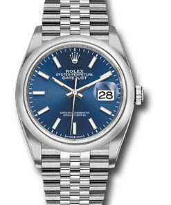 Đồng Hồ Rolex 126200 blij - Datejust 36 Steel - Domed Bezel - JubileeĐồng Hồ Rolex 126200 blij - Datejust 36 Steel - Domed Bezel - Jubilee