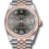 Đồng Hồ Rolex 126201 dkrdr69j - Datejust 36 Steel and Pink Gold - Domed Bezel - Jubilee 2 Đồng Hồ Rolex 126201 dkrdr69j - Datejust 36 Steel and Pink Gold - Domed Bezel - Jubilee