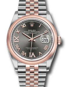 Đồng Hồ Rolex 126201 dkrdr69j - Datejust 36 Steel and Pink Gold - Domed Bezel - JubileeĐồng Hồ Rolex 126201 dkrdr69j - Datejust 36 Steel and Pink Gold - Domed Bezel - Jubilee