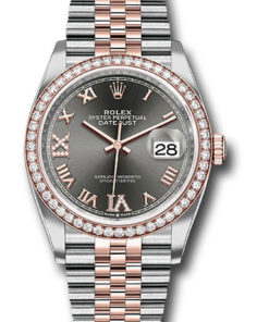 Đồng Hồ Rolex 126281RBR dkrdr69j - Datejust 36 Steel and Pink Gold - Diamond Bezel - JubileeĐồng Hồ Rolex 126281RBR dkrdr69j - Datejust 36 Steel and Pink Gold - Diamond Bezel - Jubilee