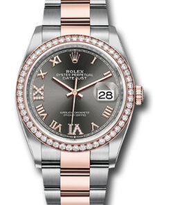 Đồng Hồ Rolex 126281RBR dkrdr69o - Datejust 36 Steel and Pink Gold - Diamond Bezel - OysterĐồng Hồ Rolex 126281RBR dkrdr69o - Datejust 36 Steel and Pink Gold - Diamond Bezel - Oyster