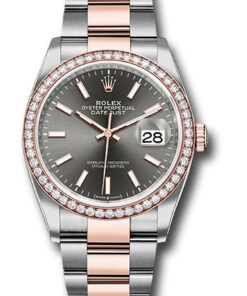 Đồng Hồ Rolex 126281RBR dkrio - Datejust 36 Steel and Pink Gold - Diamond Bezel - OysterĐồng Hồ Rolex 126281RBR dkrio - Datejust 36 Steel and Pink Gold - Diamond Bezel - Oyster