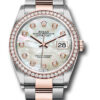 Đồng Hồ Rolex 126281RBR mdo - Datejust 36 Steel and Pink Gold - Diamond Bezel - Oyster 1 Đồng Hồ Rolex 126281RBR mdo - Datejust 36 Steel and Pink Gold - Diamond Bezel - Oyster