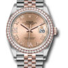 Đồng Hồ Rolex 126281RBR rdr69j - Datejust 36 Steel and Pink Gold - Diamond Bezel - Jubilee 1 Đồng Hồ Rolex 126281RBR rdr69j - Datejust 36 Steel and Pink Gold - Diamond Bezel - Jubilee