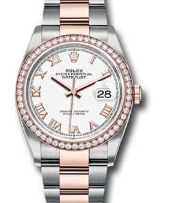 Đồng Hồ Rolex 126281RBR wro - Datejust 36 Steel and Pink Gold - Diamond Bezel - OysterĐồng Hồ Rolex 126281RBR wro - Datejust 36 Steel and Pink Gold - Diamond Bezel - Oyster