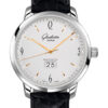 Glashutte Original 2-39-47-01-02-04 - Glashutte Original Watches - Sixties Panorama Date Stainless Steel - Louisiana Alligator Strap
