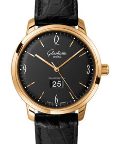 Glashutte Original 2-39-47-02-01-04 - Sixties Panorama Date Rose Gold - Louisiana Alligator StrapGlashutte Original 2-39-47-02-01-04 - Sixties Panorama Date Rose Gold - Louisiana Alligator Strap